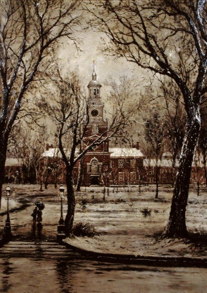 Independence Hall av Edmund Darch Lewis