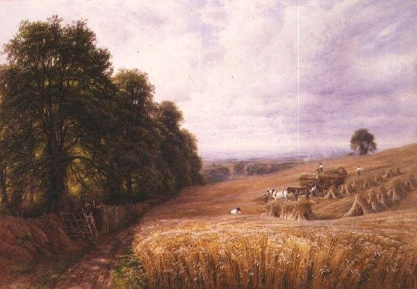 Å bringe inn innhøstingen av Edmund George Warren