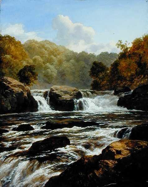 Falls on the Clyde, Bonnington Lynn av Edmund Gill