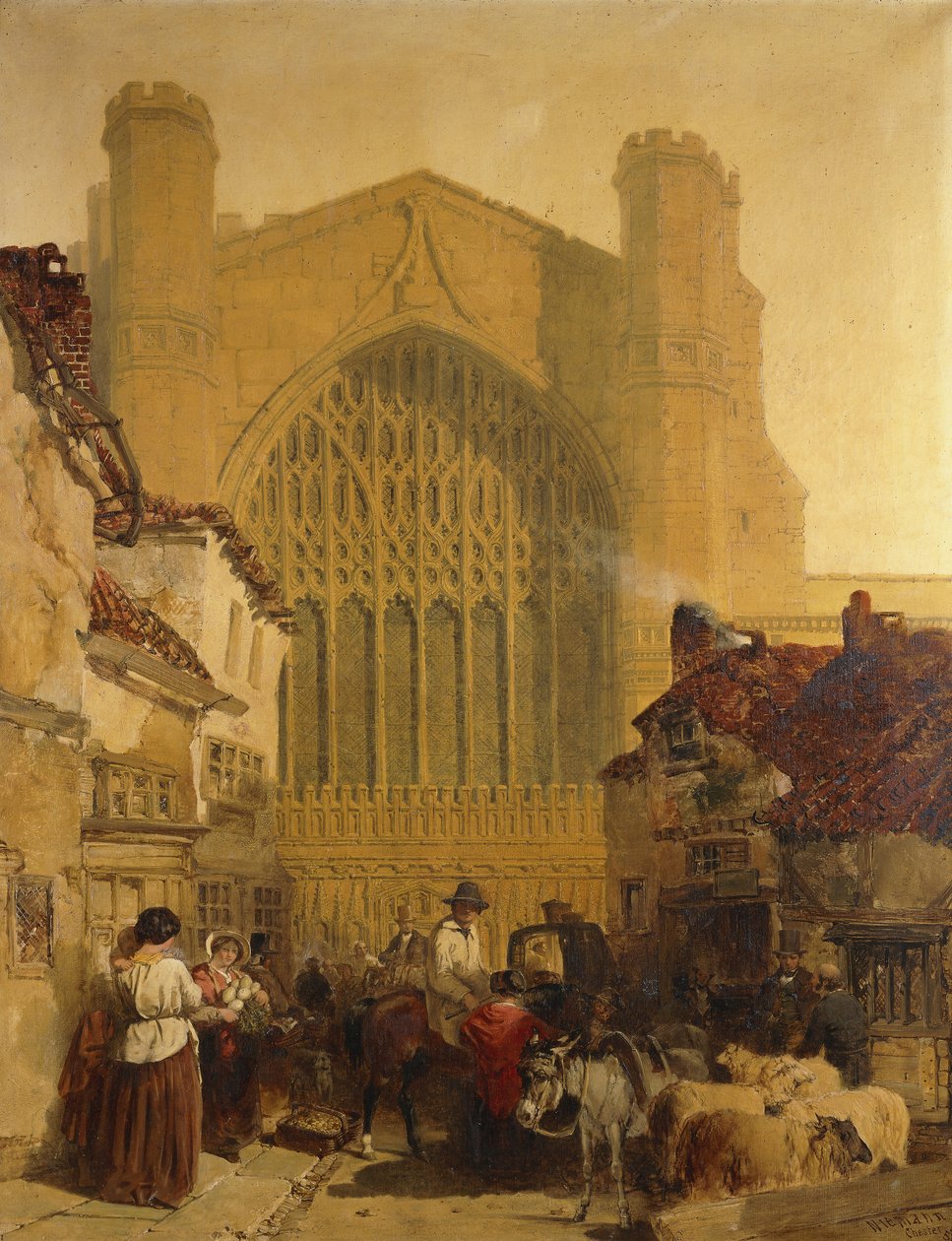 Chester katedral, 1853 av Edmund John Niemann