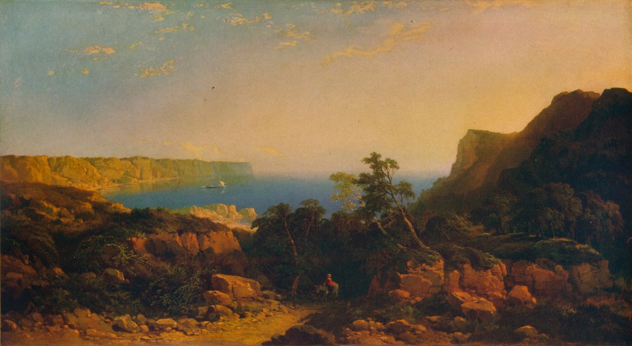 Fra Mulgrave Woods, nær Whitby, 1860 av Edmund John Niemann