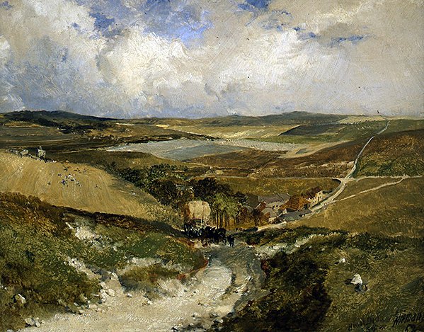 Hoving Dean, Sussex Downs av Edmund John Niemann
