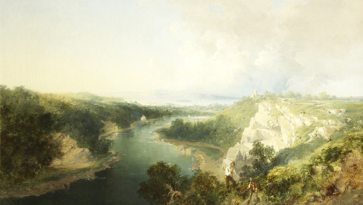 Avon og Severn fra Clifton Down av Edmund John Niemann