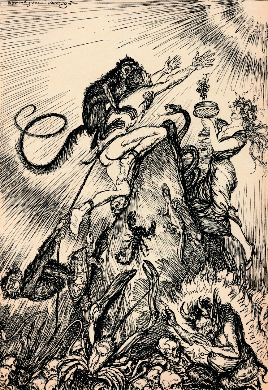 We Come Up Through Many Slaveries Into Freedom, c1918, 1918 av Edmund Joseph Sullivan