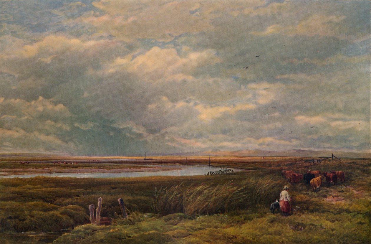 Nær Barmouth, 1883, 1938 av Edmund Morison Wimperis