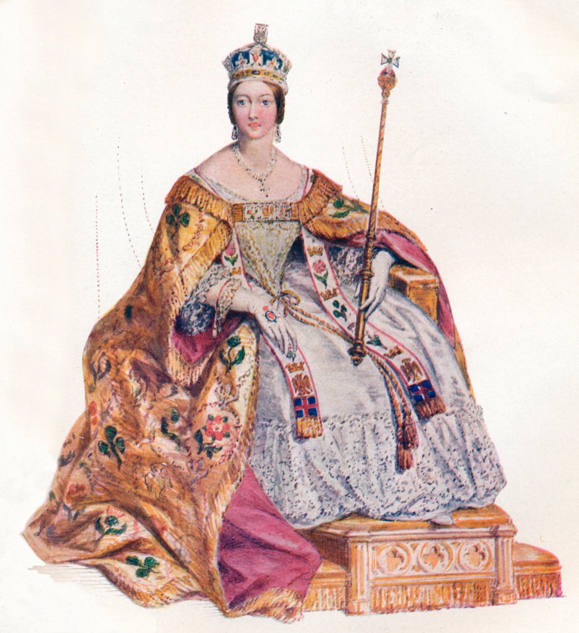 Alexandrina Victoria Dronning av England, 1838, 1902 av Edmund Thomas Parris