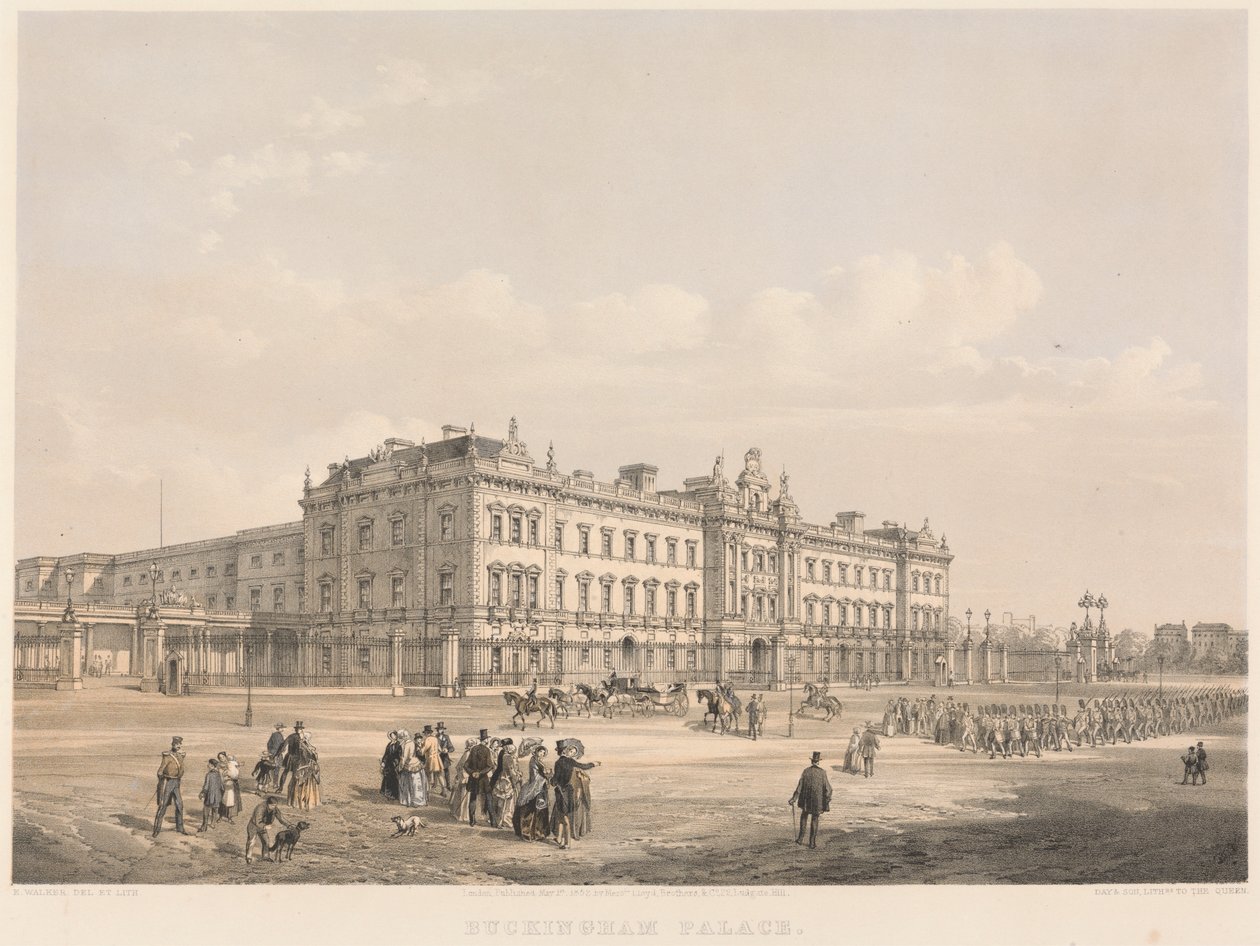 Buckingham Palace av Edmund Walker