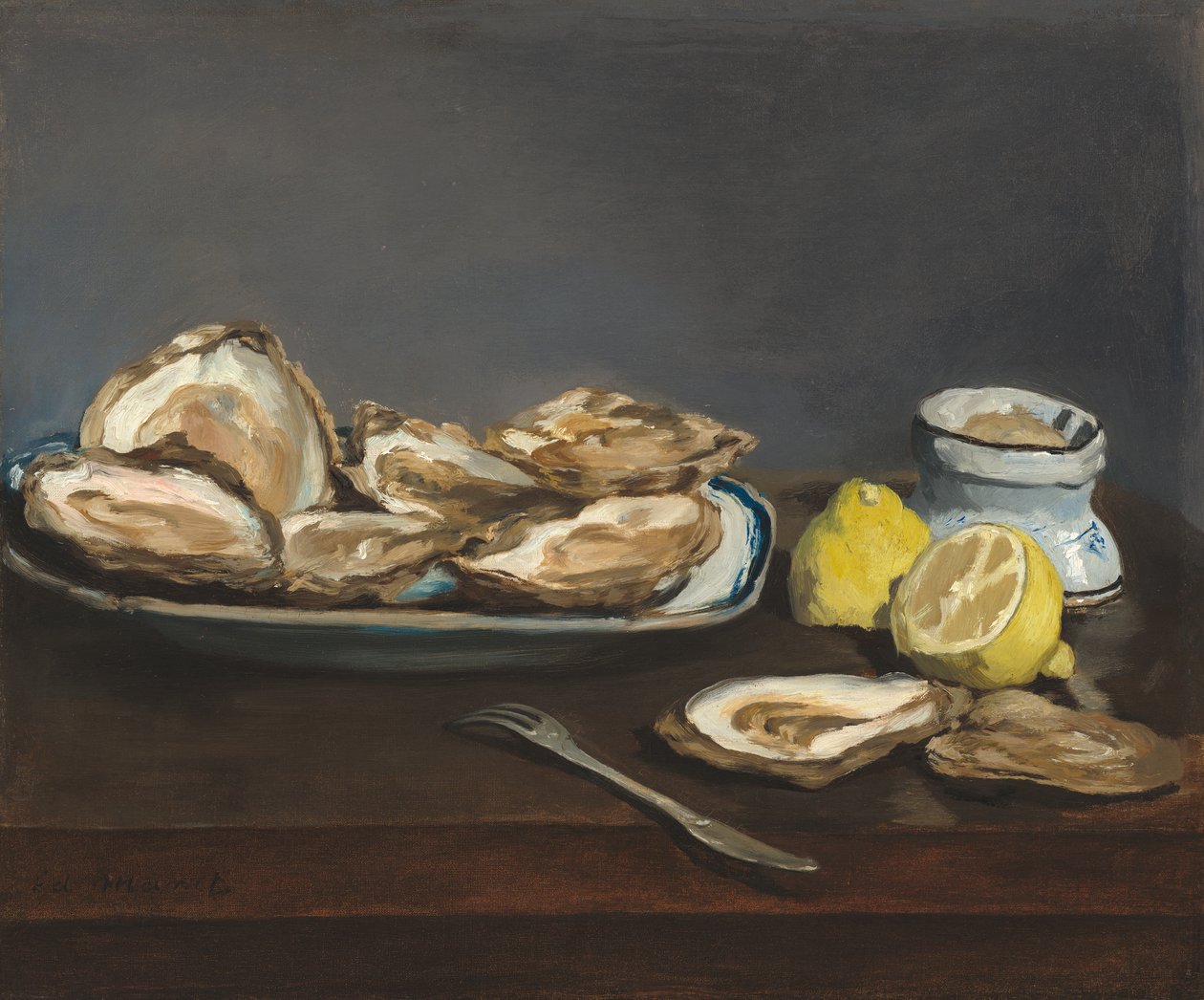 Østers, 1862 av Édouard Manet