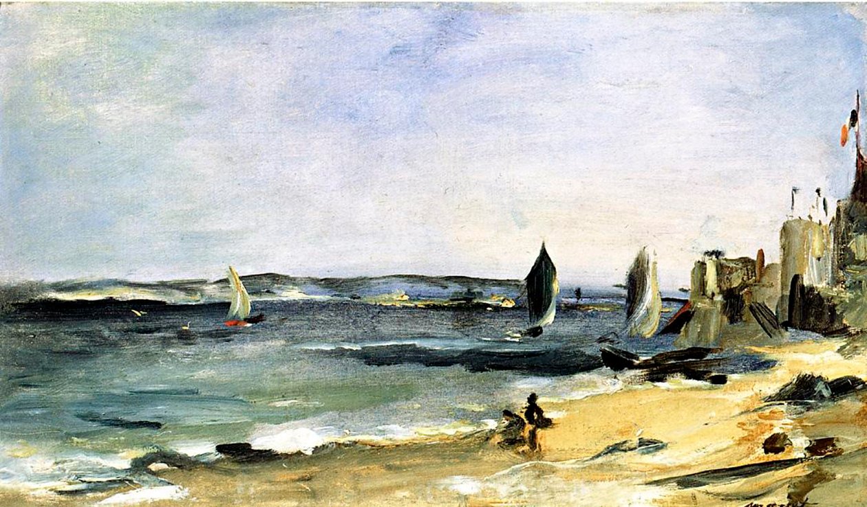 The Sea Shore, Arcachon, 1871 av Édouard Manet