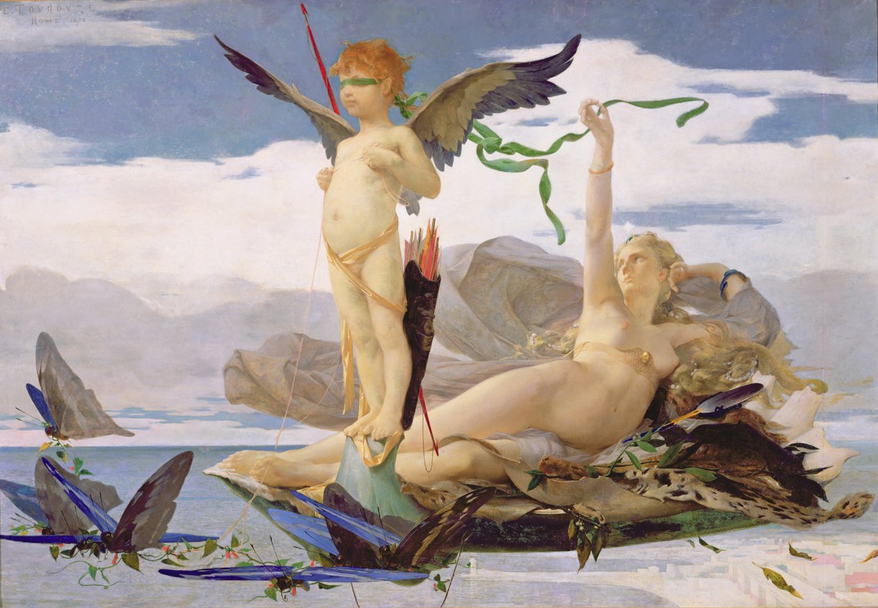 Eros og Afrodite av Edouard Toudouze