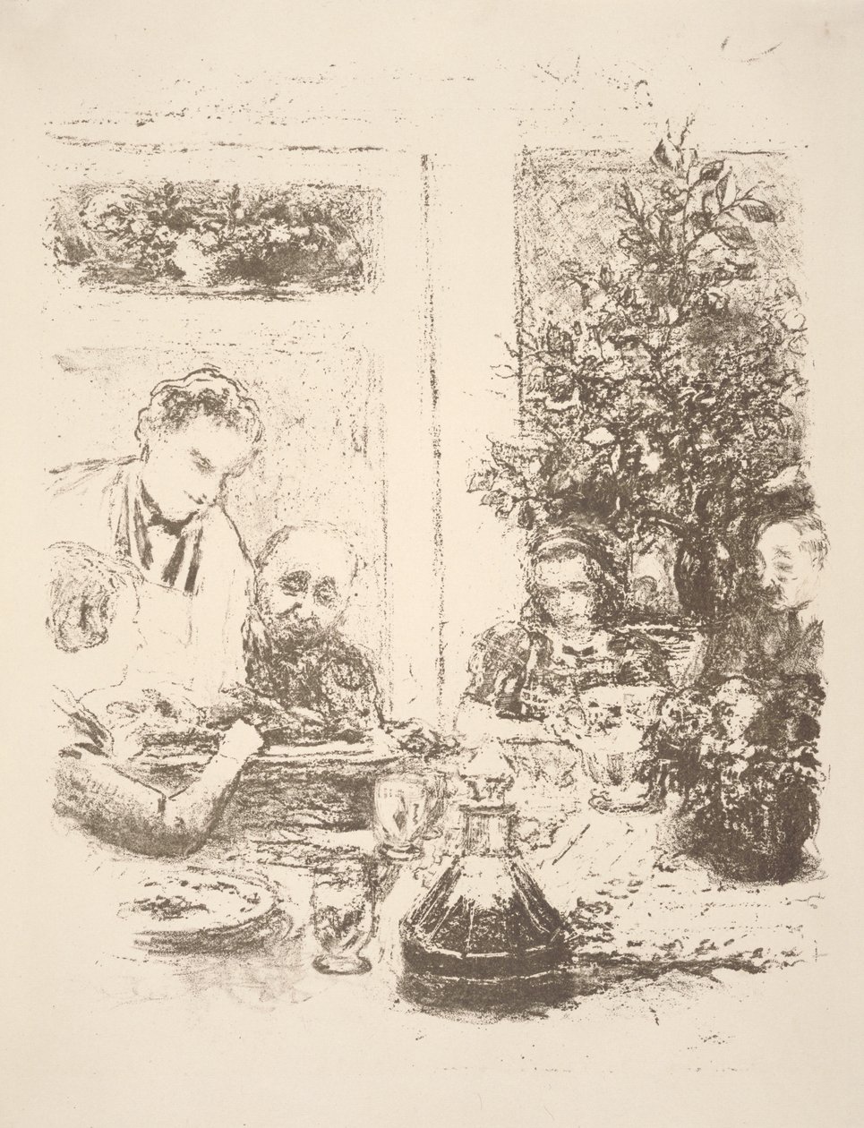 Kjøkken: Samling av 117 oppskrifter, 1935 av Edouard Vuillard
