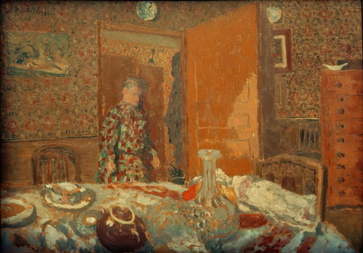 Frokostbord av Edouard Vuillard