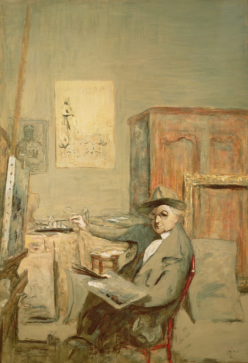 Til minne om et besøk i Forain av Edouard Vuillard