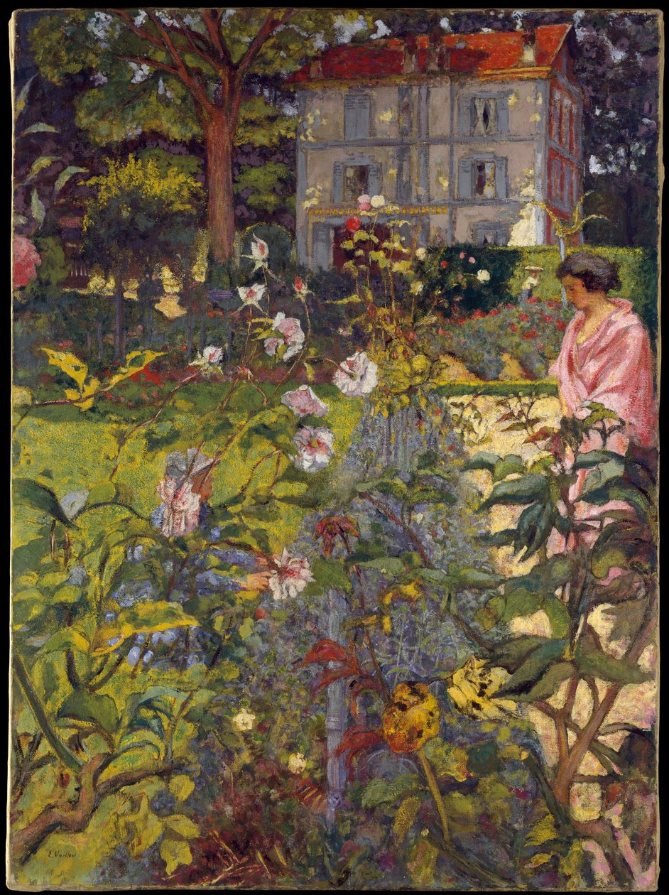 Vaucresson hage av Edouard Vuillard