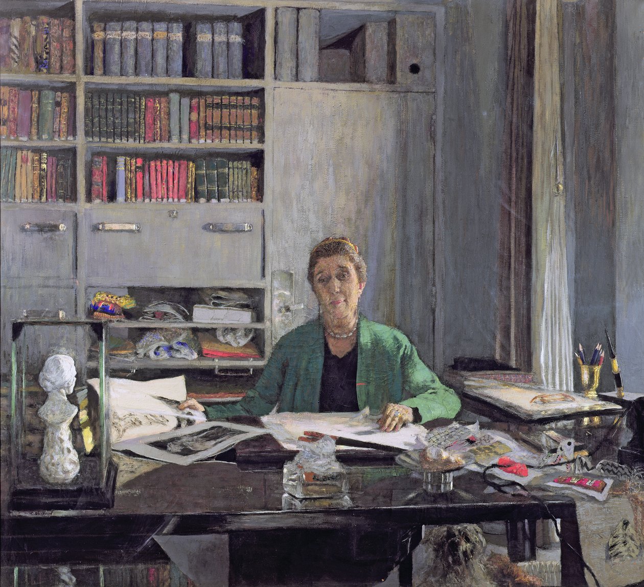 Jeanne Lanvin (1867-1946), ca. 1933 av Edouard Vuillard