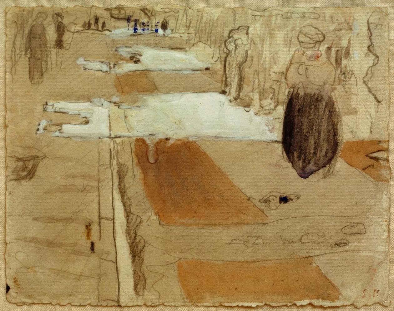 Alléen av Edouard Vuillard