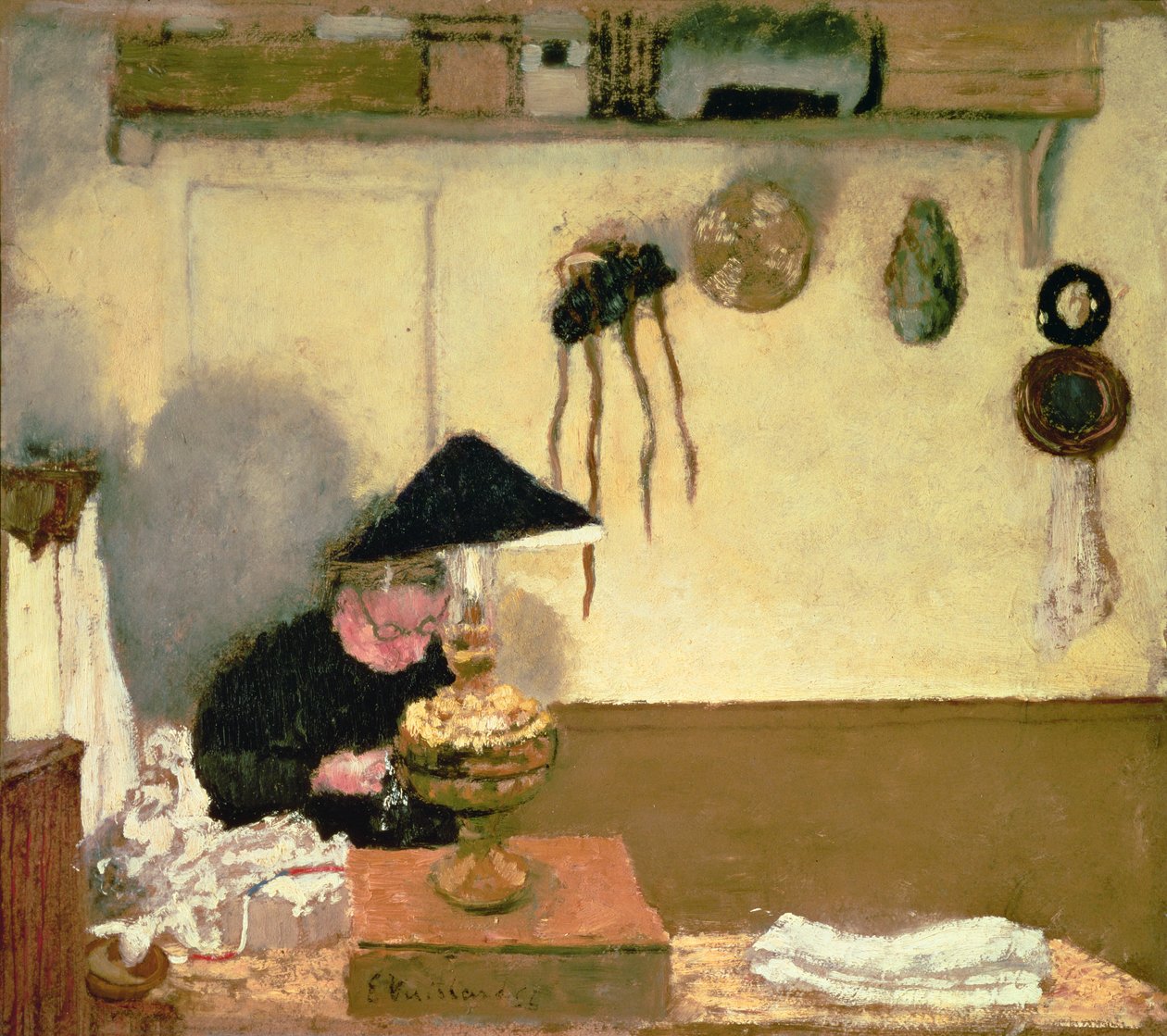 Madame Vuillard-søm av Edouard Vuillard
