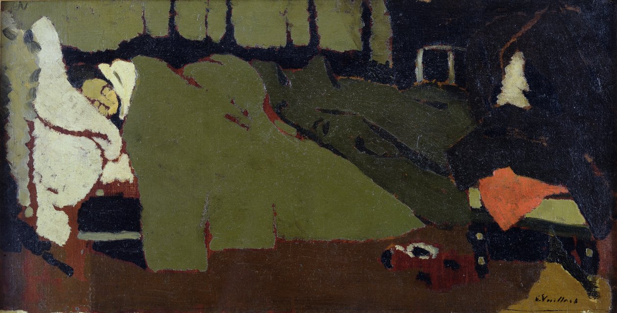 Søvn, ca. 1891 av Edouard Vuillard