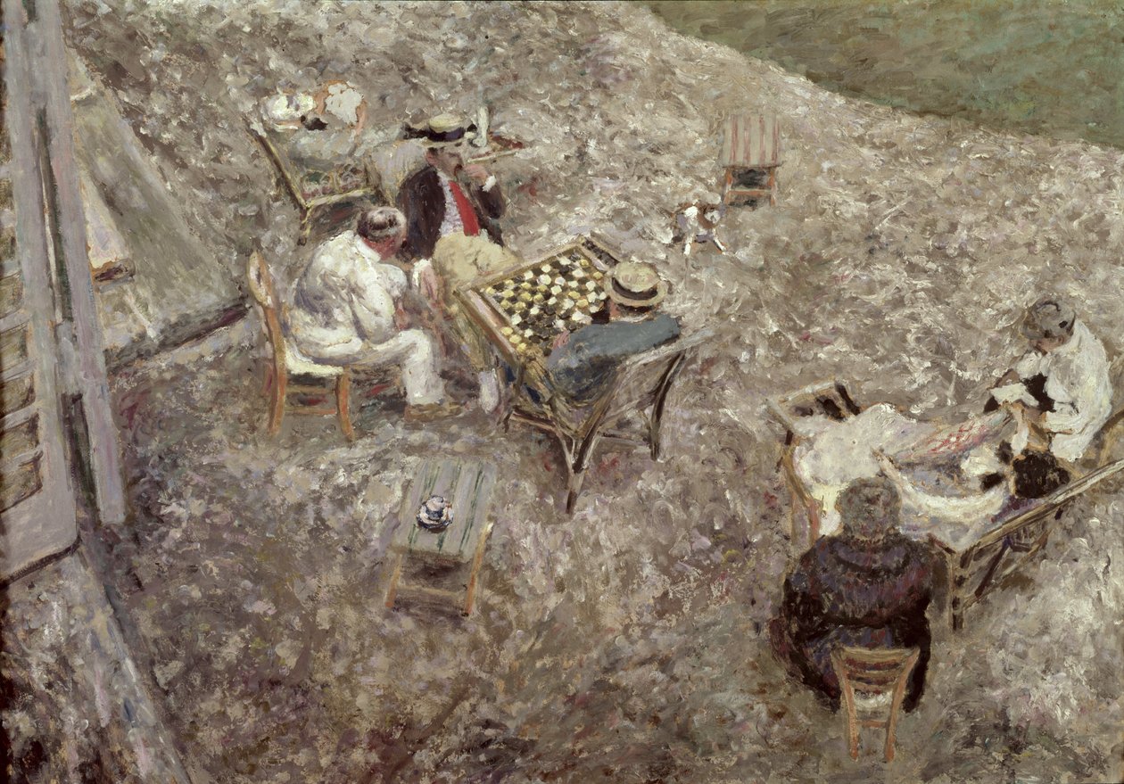 Sjakkbrettet av Edouard Vuillard