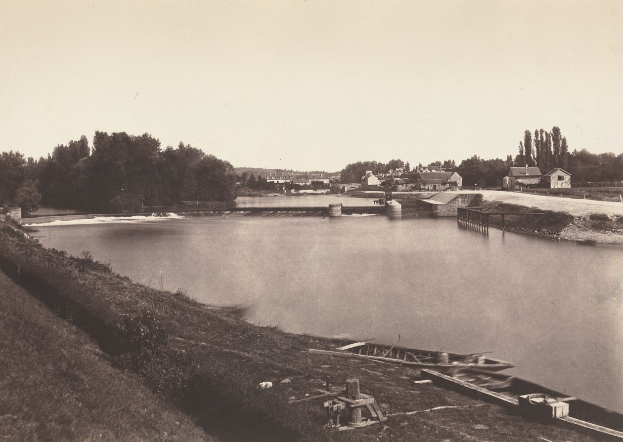 L#39;Isle Adam, 1855 (foto) av Edouard-Denis Baldus