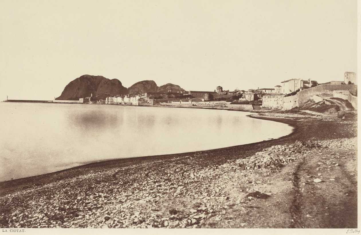 La Ciotat, ca. 1860 (foto) av Edouard-Denis Baldus