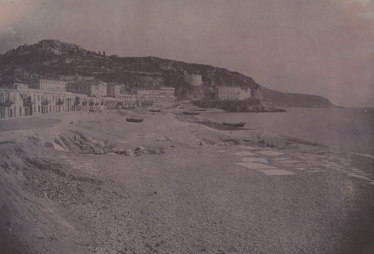 Ponchettene i Nice, ca. 1855 (foto) av Edouard-Denis Baldus