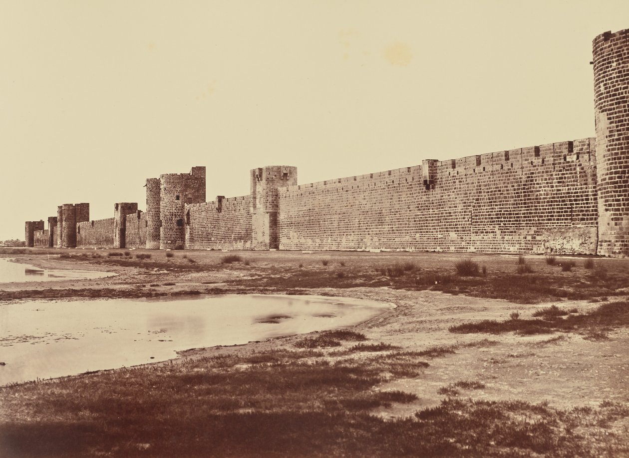 Aigues-Mortes av Édouard Baldus