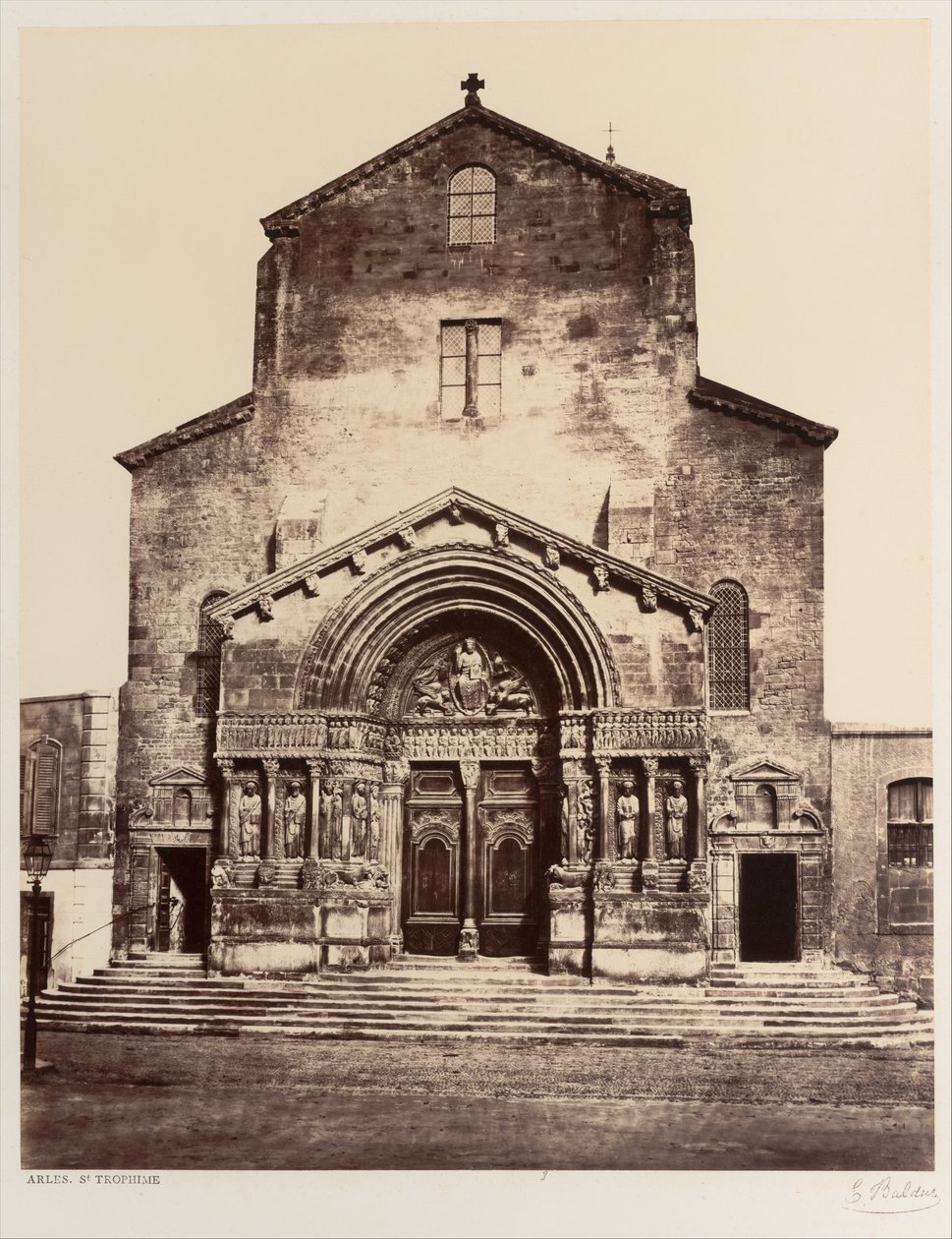 Arles, Saint-Trophime av Édouard Baldus