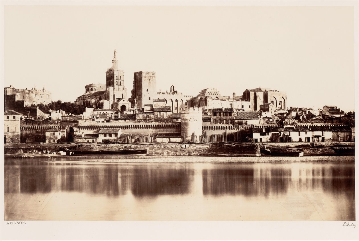 Avignon av Édouard Baldus