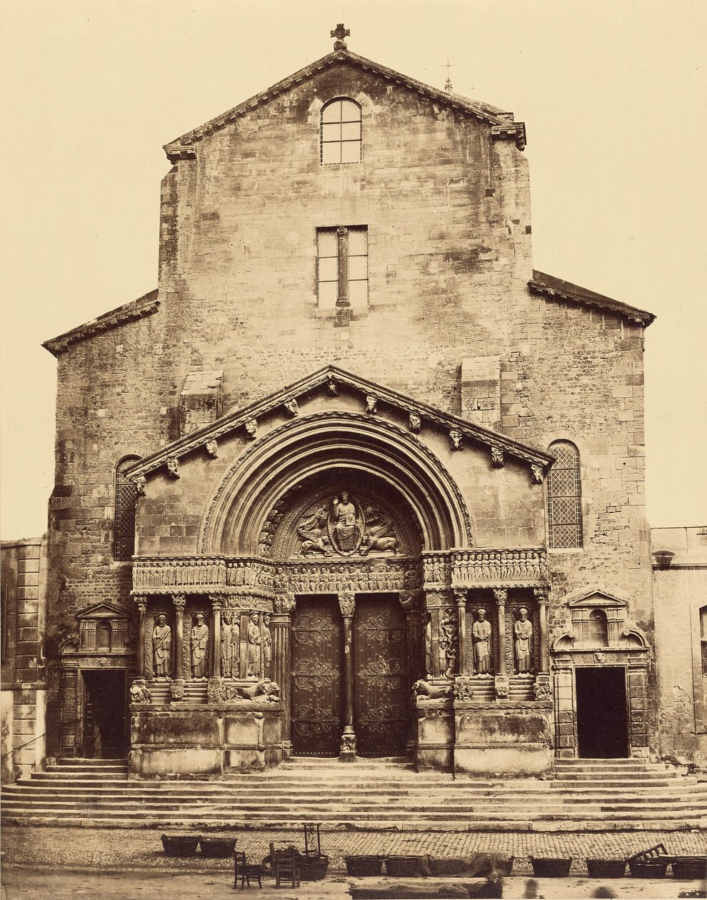 Sankt Trophime-kirken, Arles av Édouard Baldus