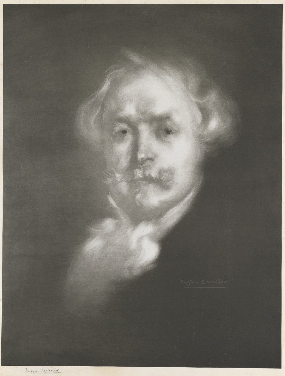 Edmond de Goncourt av Édouard Baldus