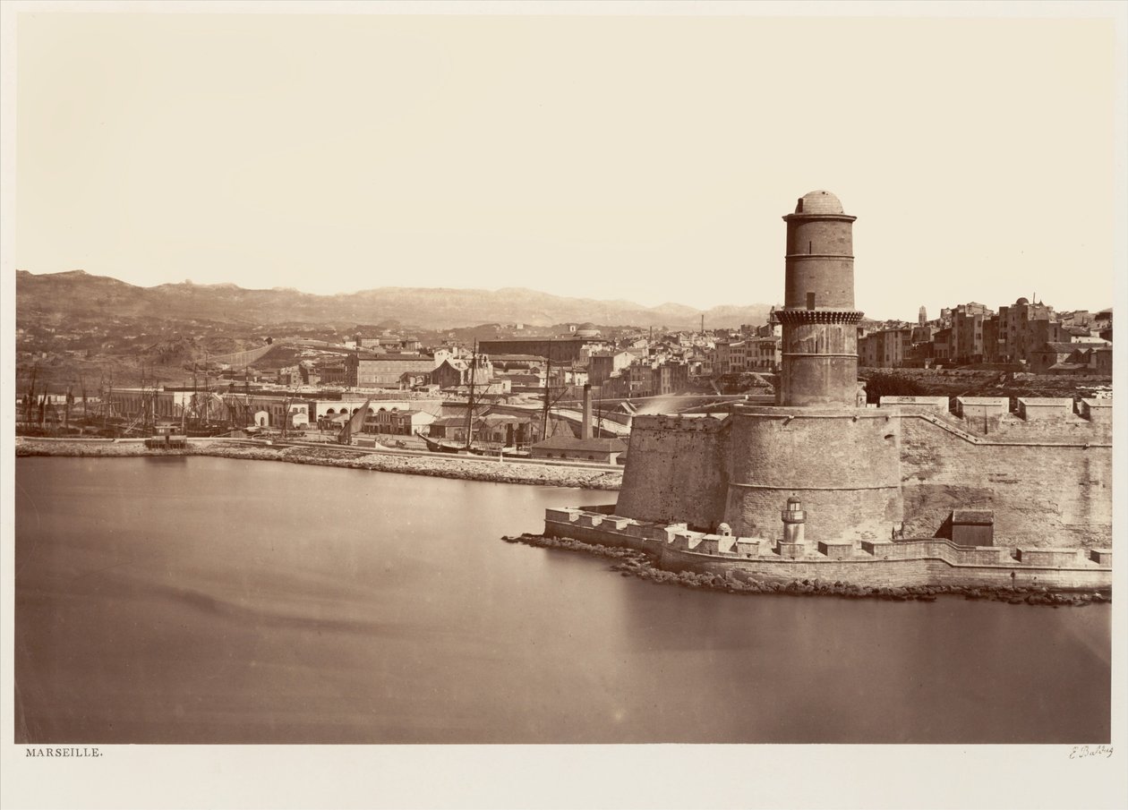 Marseille av Édouard Baldus