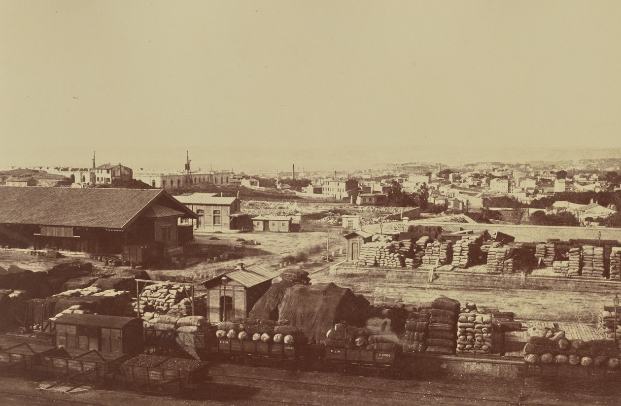 Marseille av Édouard Baldus