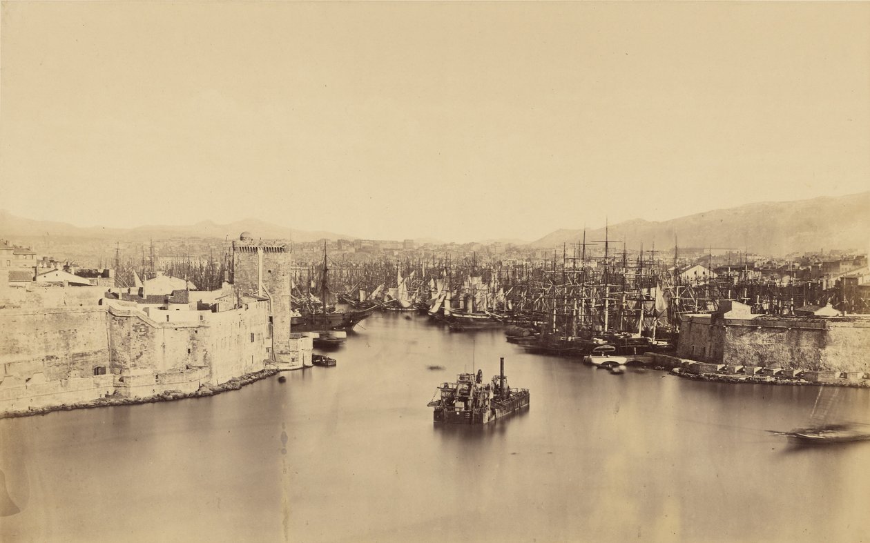 Marseille av Édouard Baldus
