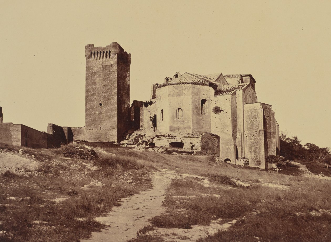 Montmajour. av Édouard Baldus