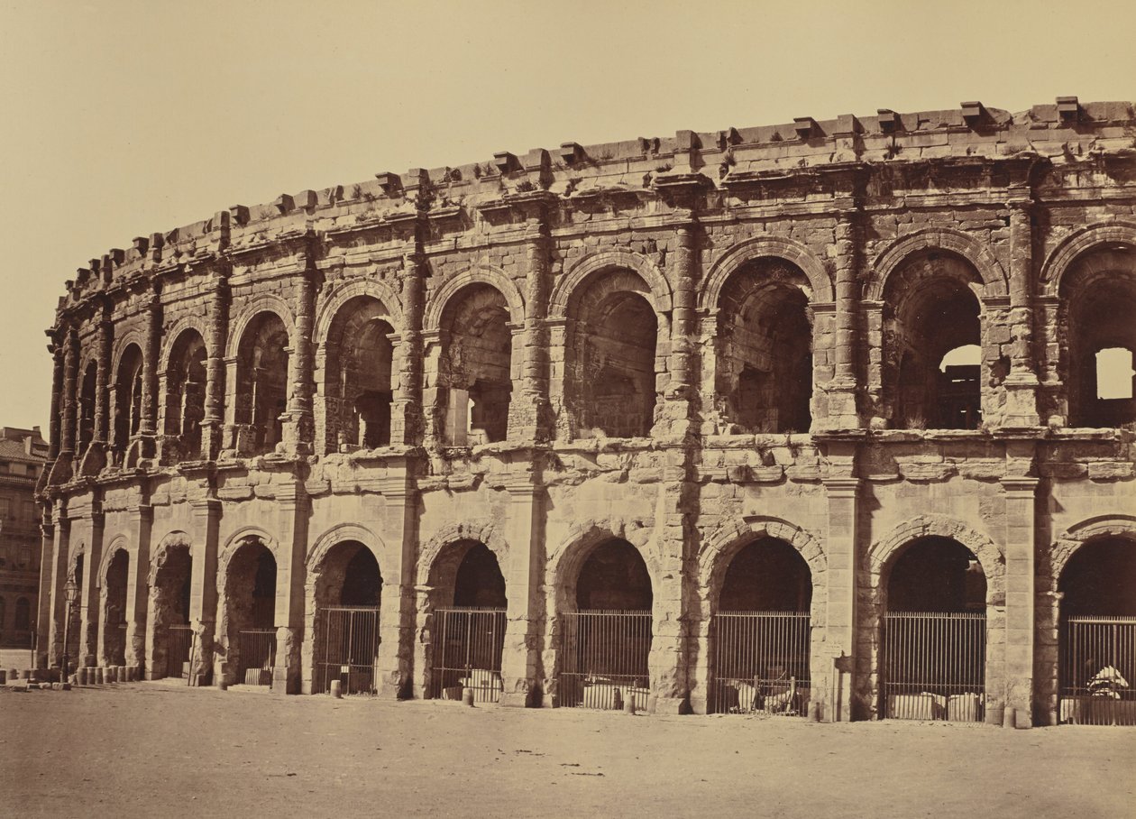 Nîmes. Amfiteater av Édouard Baldus