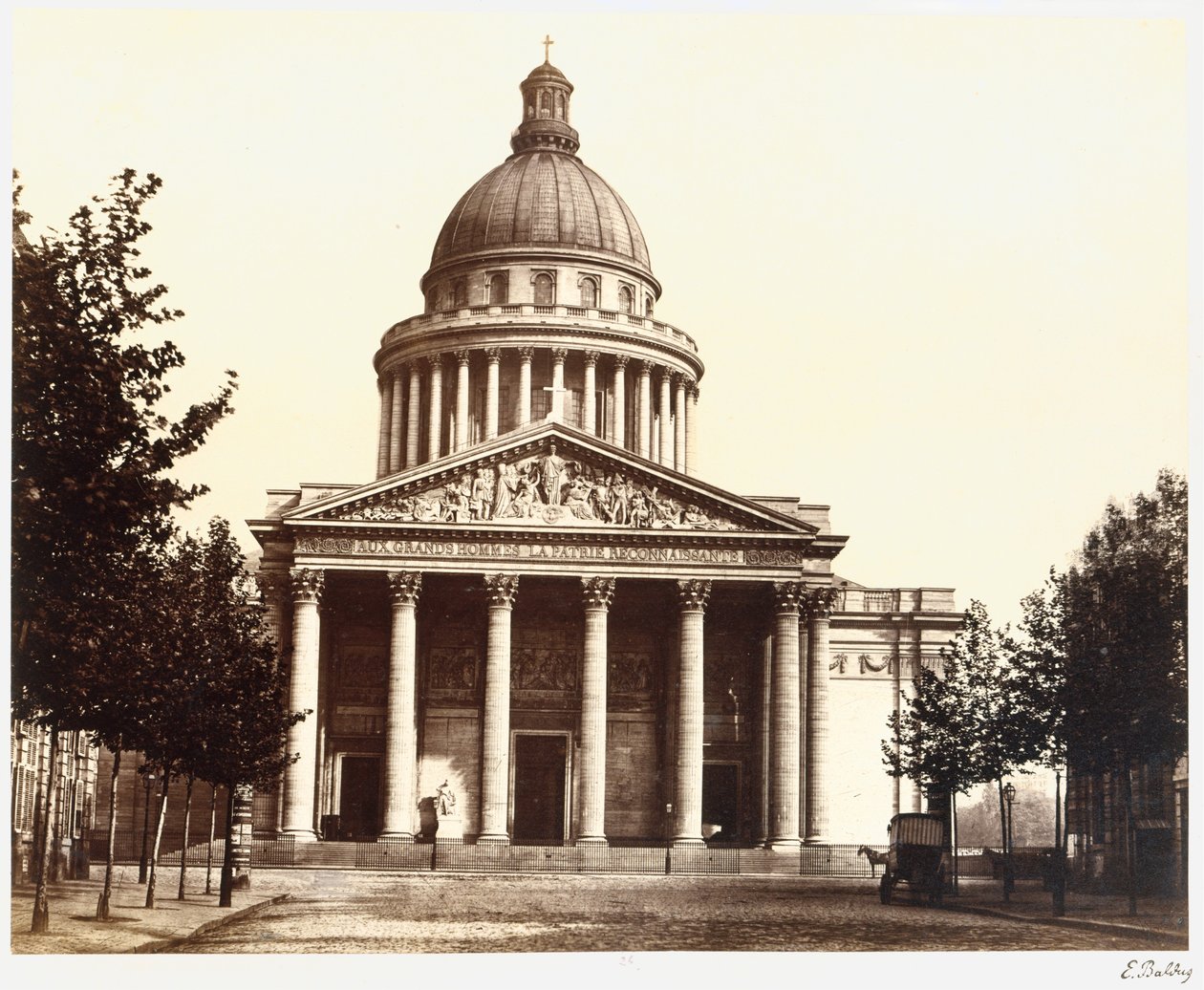 Panthéon av Édouard Baldus