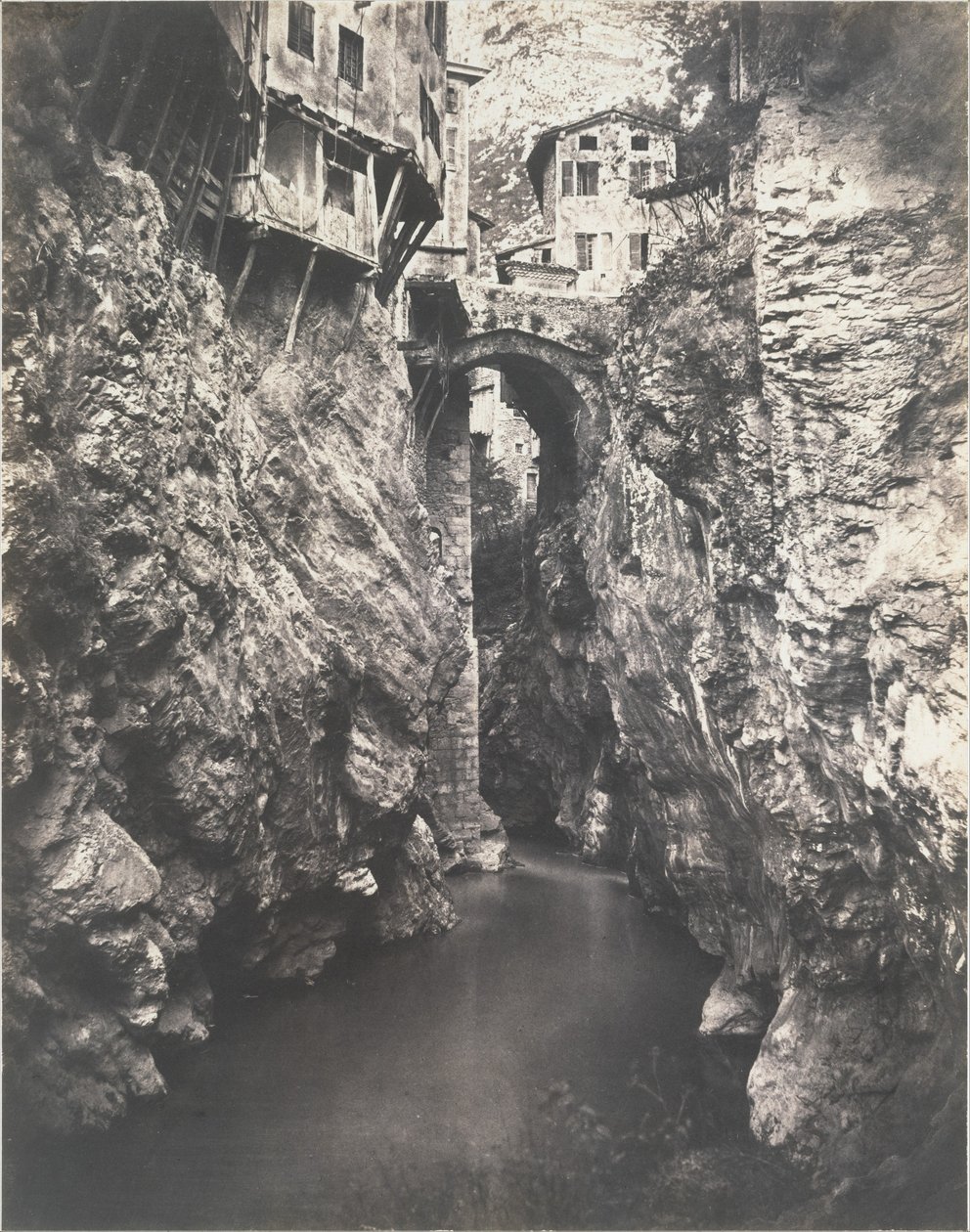 Pont-en-Royans av Édouard Baldus