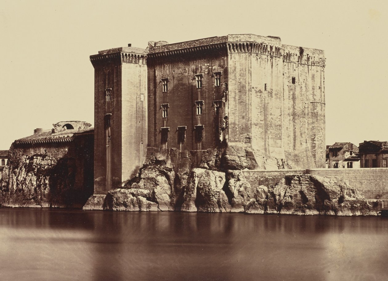 Tarascon slott av Édouard Baldus