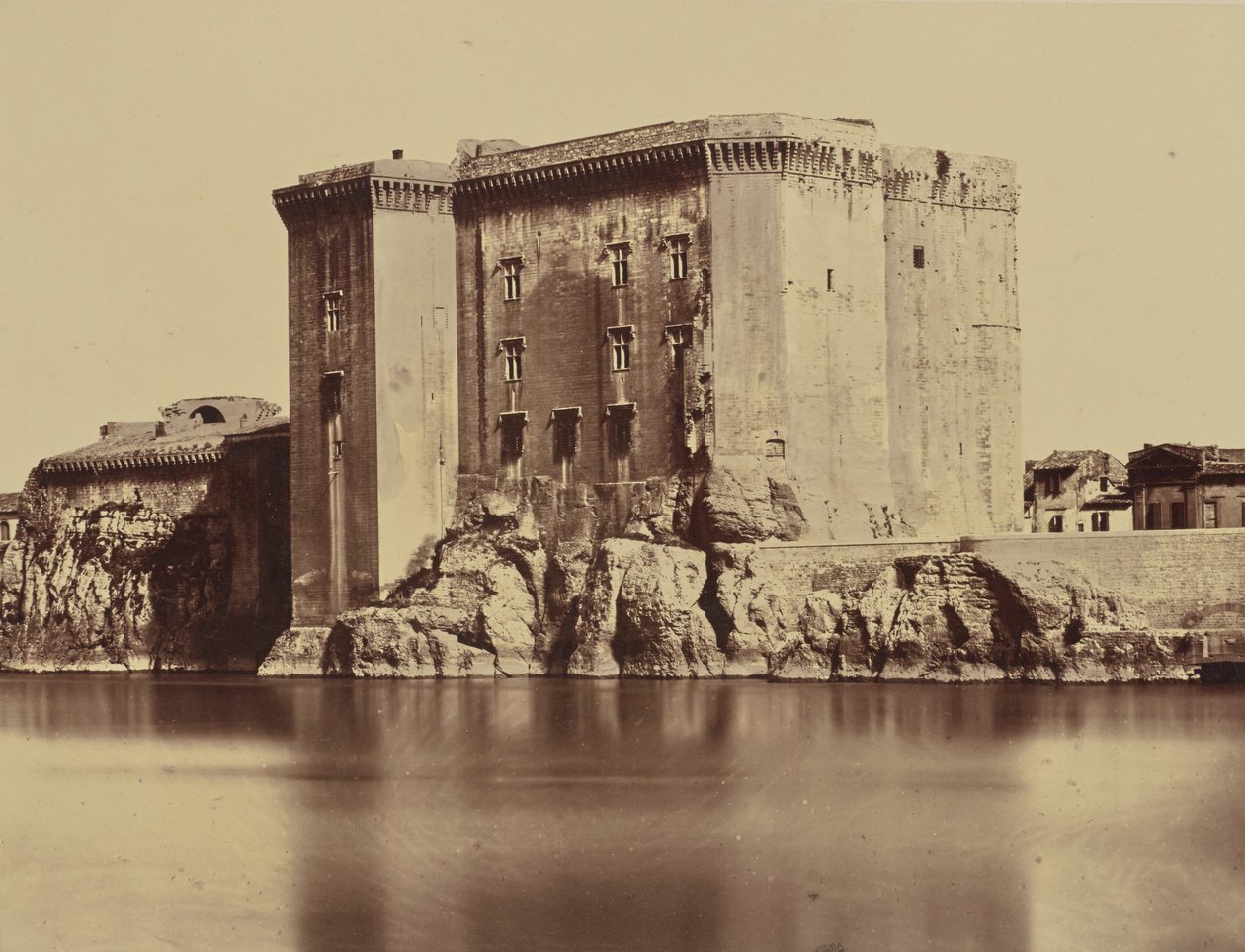 Tarascon. Slott av Édouard Baldus