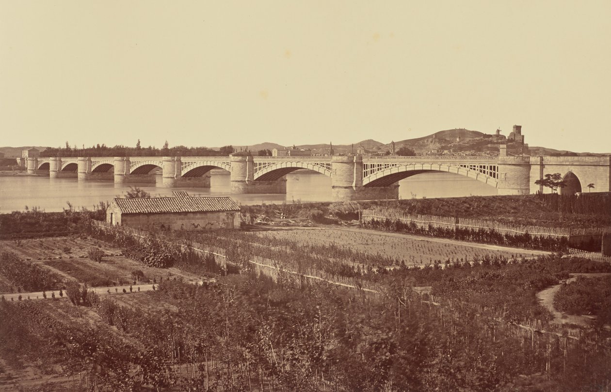 Tarascon. Viadukt av Édouard Baldus