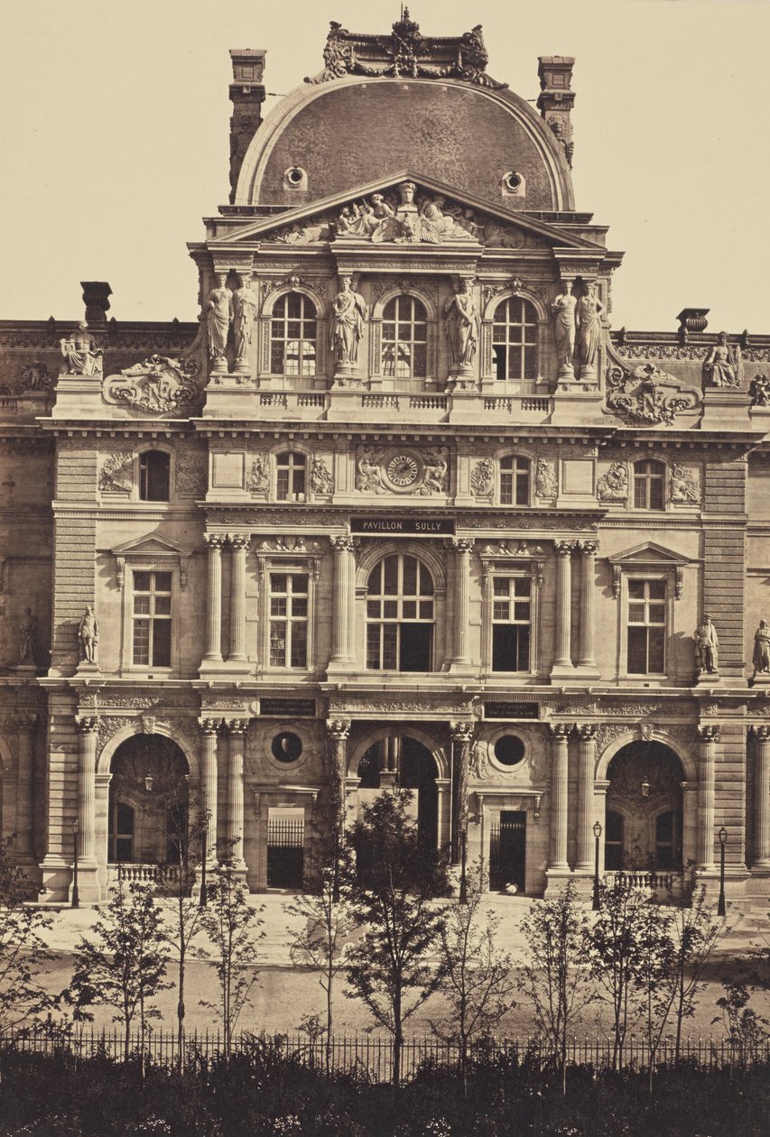 [Sully-paviljongen, Louvre, Paris] av Édouard Baldus