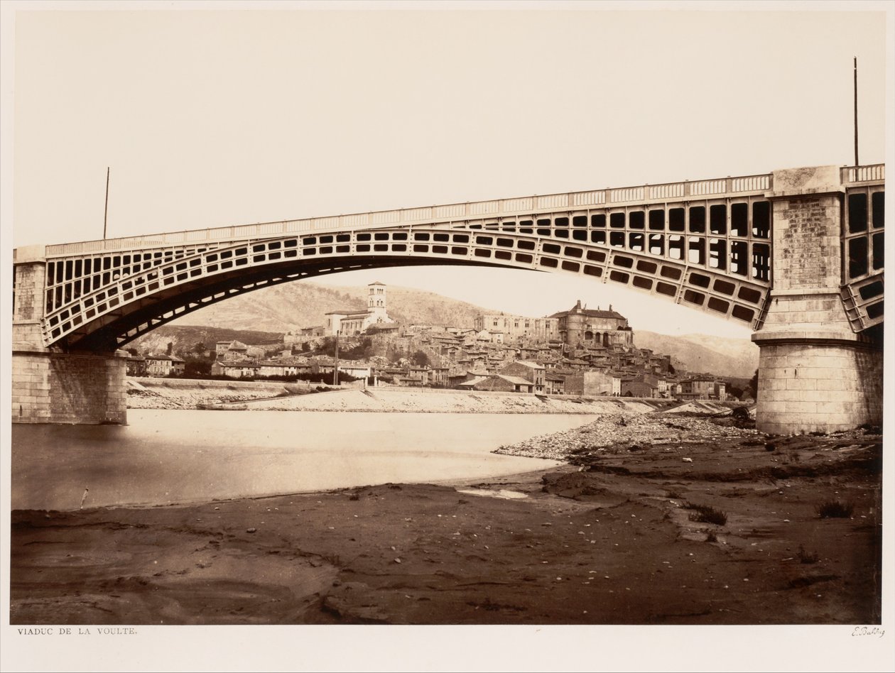 Viadukten i La Voulte av Édouard Baldus
