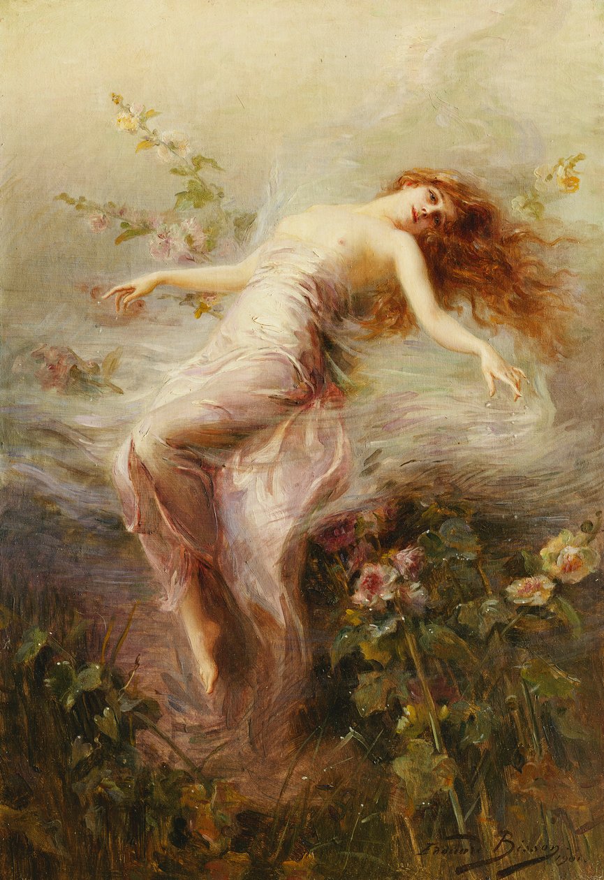 En nymfe av Édouard Bisson