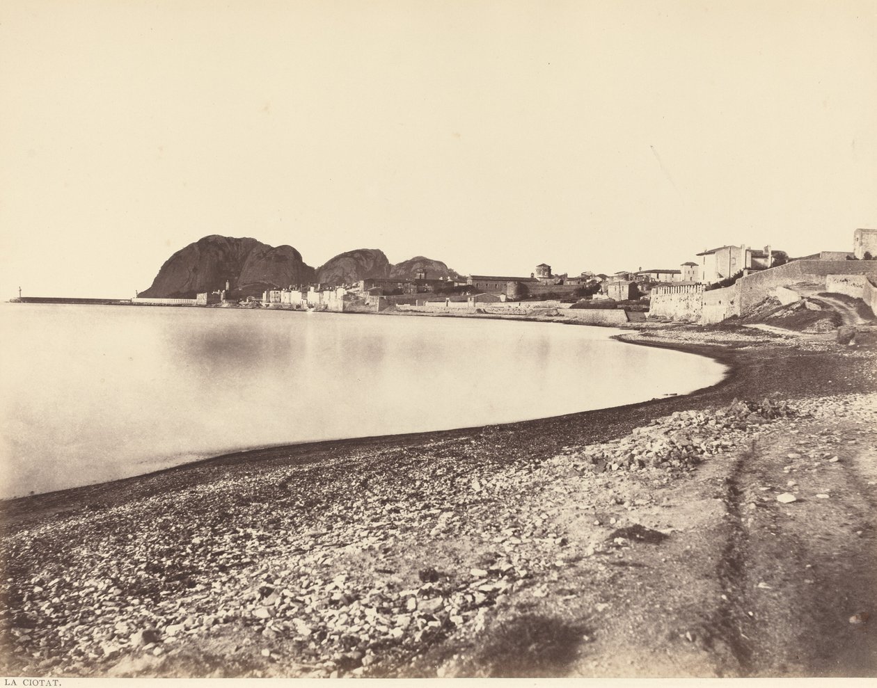 Hos Ciotat av Edouard Denis Baldus