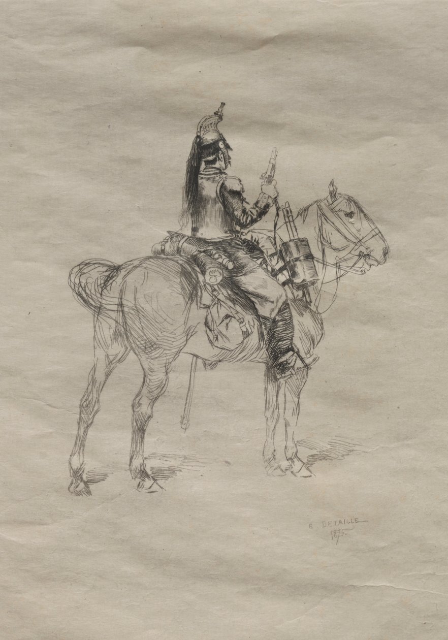 Kavaleristen av Edouard Detaille