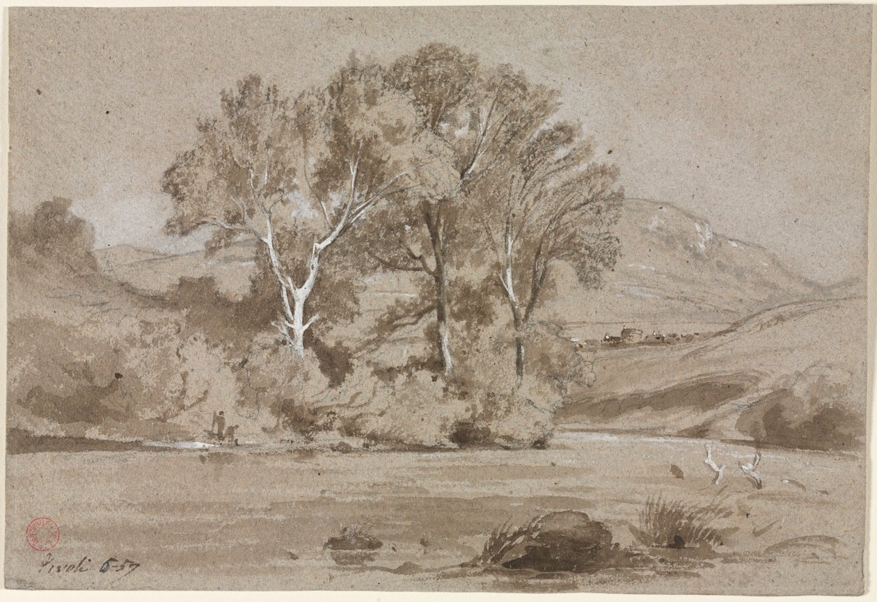 Utsikt nær Tivoli av Edouard Detaille