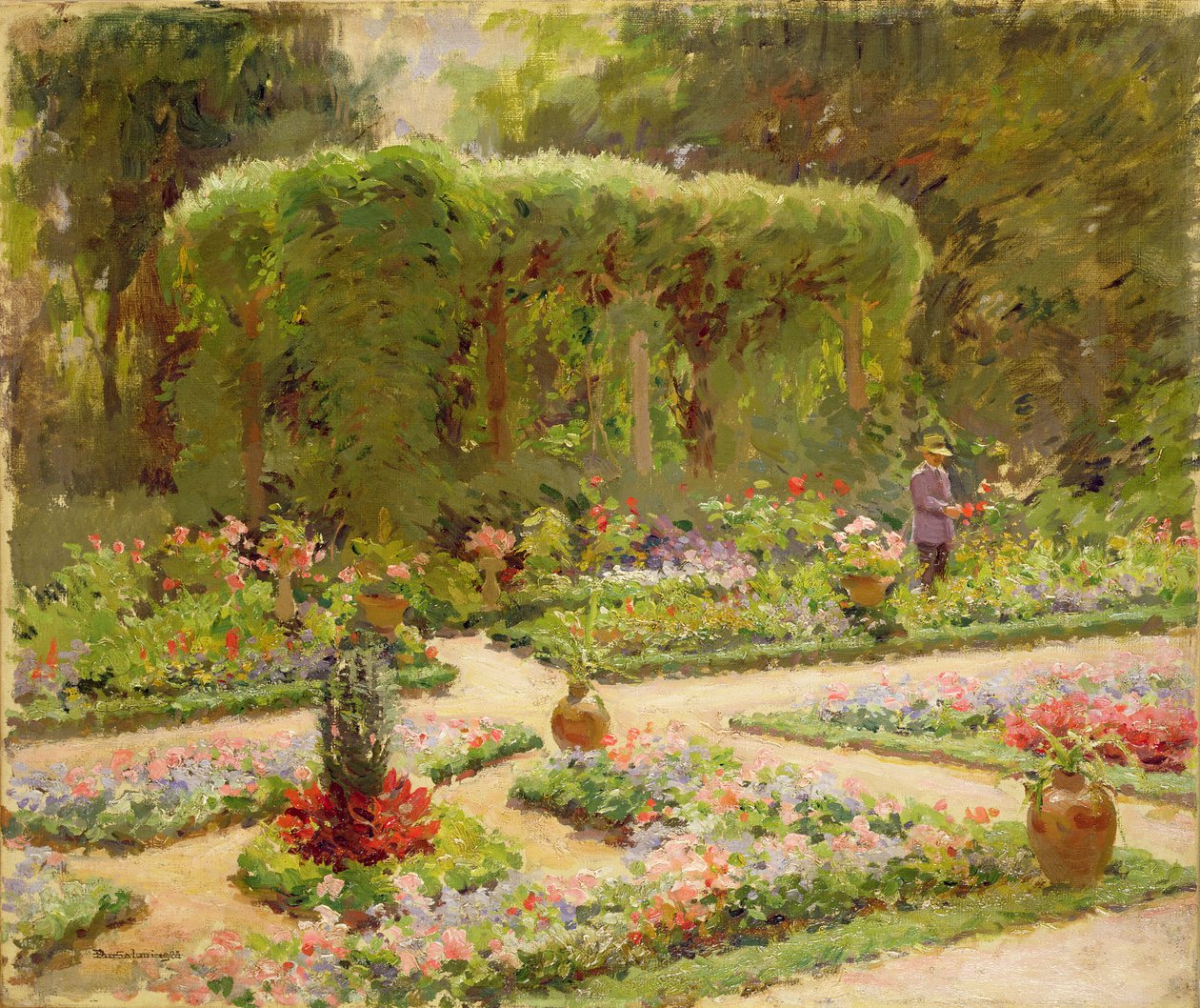 Hagebrukerens hage av Edouard Gaetan Charles Ansaloni