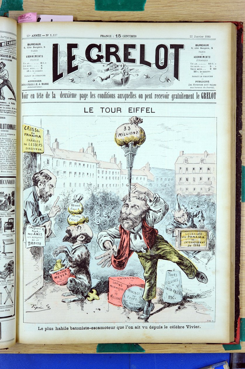 Cover av Le Grelot av Edouard Guillaumin Pepin