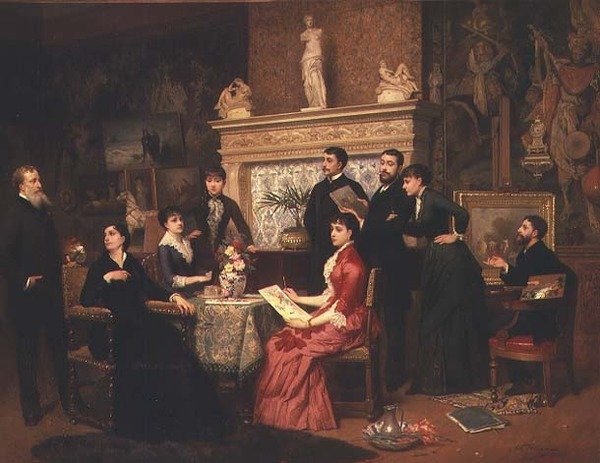 Maletimen av Edouard Jean Conrad Hamman